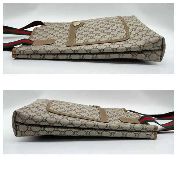 Gucci GG plus PVC/Leather tote bag COA - Picture 13 of 16